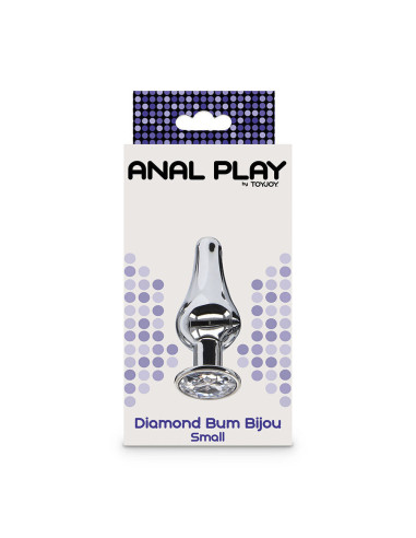 TOYJOY - ANALINIAI ŽAIDIMAI DIAMOND BUM BIJOU MAŽAS ANALINIS KAIŠTIS