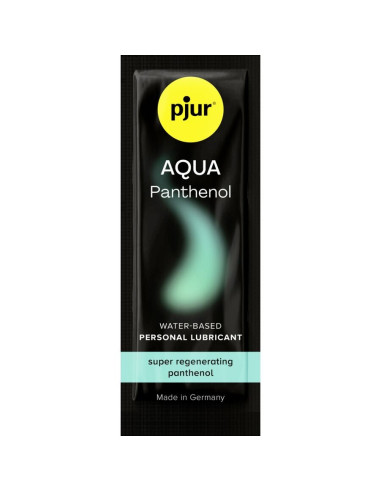 PJUR - AQUA PANTHENOL vandens pagrindo lubrikantas 2 ml