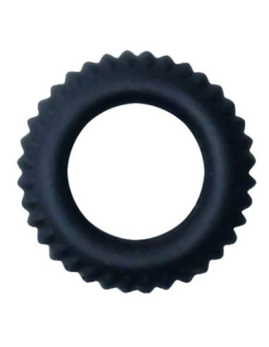 BAILE - TITAN varpos žiedas, juodas, 1,9 cm