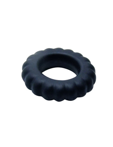 BAILE - TITAN varpos žiedas juodas 2 CM