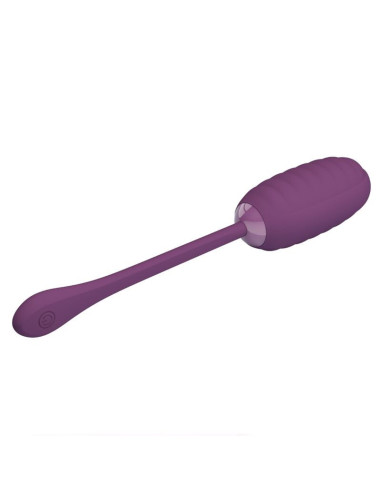 PRETTY LOVE – įkraunamas vibruojantis kiaušinis „CASPER PURPLE“