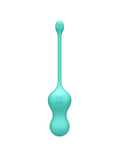 ROMP - CELLO MULTIFUNCTION VIBRATING EGG TURQUOISE REMOTE CONTROL