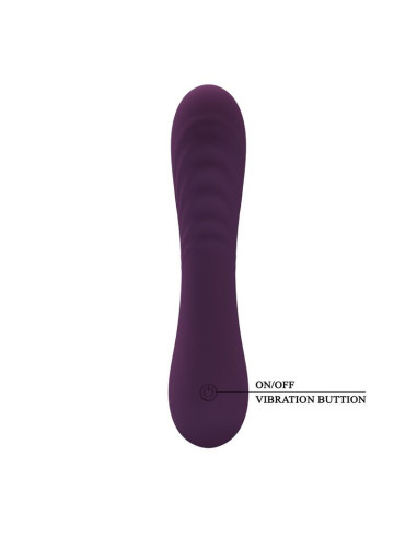 PRETTY LOVE - ALEXISROSE RECHARGEABLE VIBRATOR 10 FUNCTIONS PURPLE