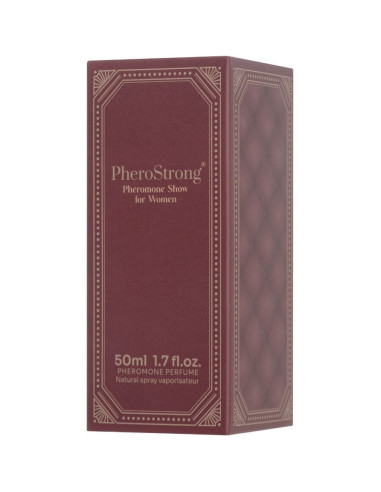 PHEROSTRONG - KVEPALŲ FEROMONŲ ŠOU MOTERIMS 50 ML