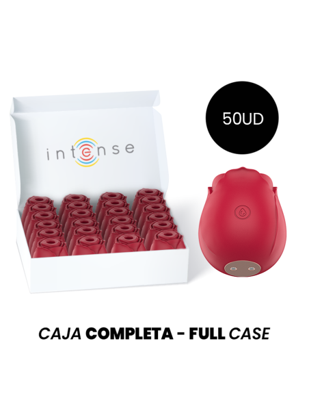 MOQ 50 - INTENSE CAMELLIA CLITORAL SUCTION ROSE BY WAVES BORDEAUX