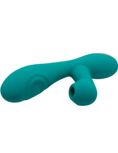 ALIVE - CARIBBEAN SHINE VIBRATORIUS IR SUCTION BLUE 2