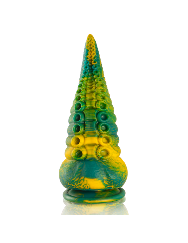 EPIC - CETUS GREEN čiuptuvinis dildo, didelis dydis