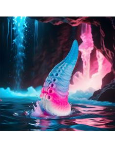 EPIC - PHORCYS BLUE TENTACLE DILDO SMALL SIZE 2