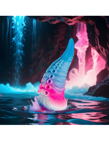 EPIC - PHORCYS MĖLYNAS ČIULPTUKAS DILDO MAŽAS DYDIS