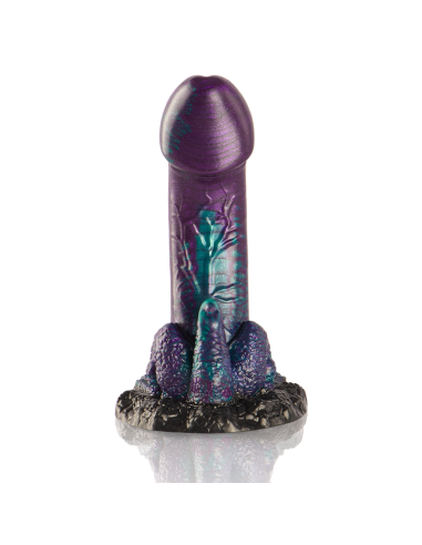 EPIC - BASILISK dvigubas žvynuotas dildo, mažas dydis
