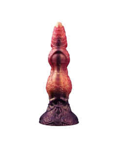 POWER MONSTERS - SAVAGE BEASTLORD TRICOLOR FANTASY SILICONE DILDO 24 CM Ø 5 CM
