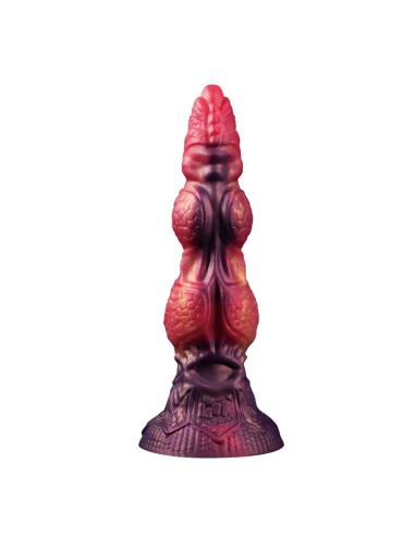 POWER MONSTERS - SAVAGE BEASTLORD TRICOLOR FANTASY SILICONE DILDO 24 CM Ø 5 CM