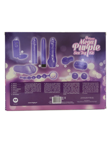 TOYJOY – TIK JUMS MEGA VIOLETINIS SEKSO ŽAISLU RINKINYS