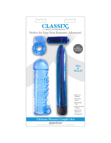 CLASSIX - TOBULO MALONUMO RINKINYS POROMS, MĖLYNAS