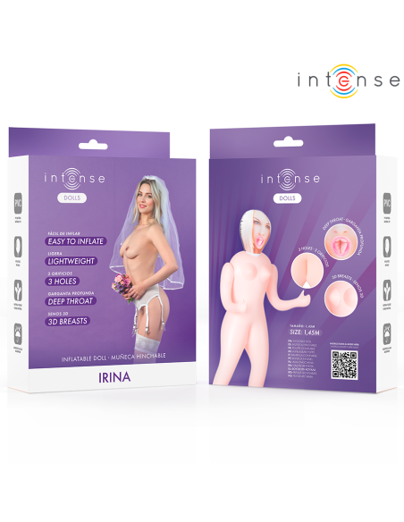 INTENSE LĖLĖS - IRINA PŪSTINĖ LĖLĖ SU TRIMIS ANGOMIS