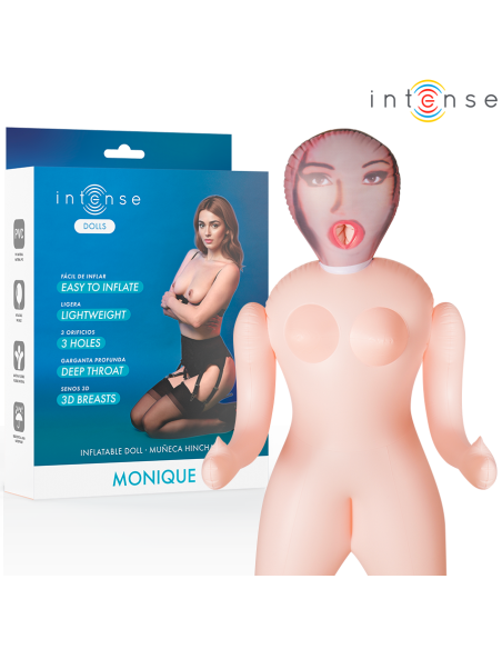 INTENSE LĖLĖS - MONIQUE PŪSTINĖ LĖLĖ SU TRIMIS ANGOMIS
