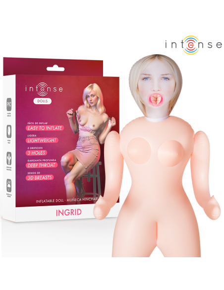 INTENSE LĖLĖS - INGRID PŪSTINĖ LĖLĖ SU TRIMIS ANGOMIS