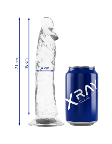 X RAY - CLEAR COCK 21 CM -O- 4 CM
