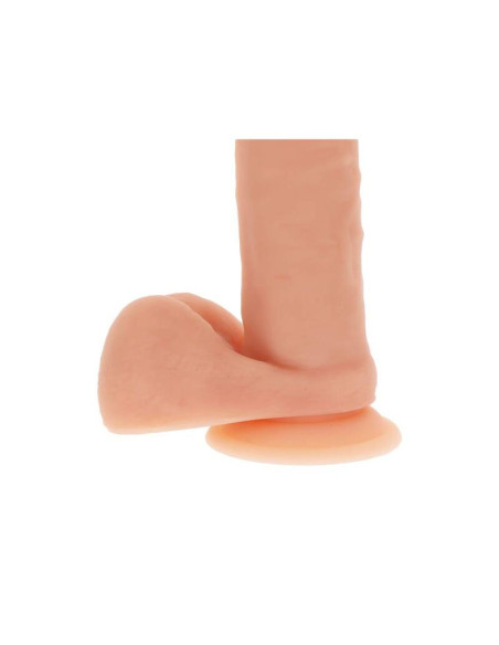 GET REAL - SILIKONINIS DILDO 20,5 CM SU KAMUOLIUKAIS ODOS FORMA
