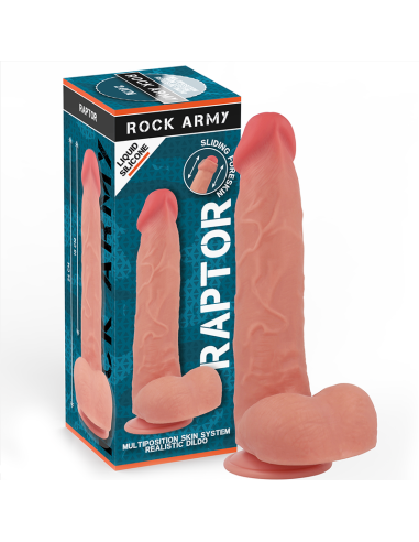 ROCKARMY - SKYSTAS SILIKONINIS RAPTOR 24 CM -O- 4,4 CM