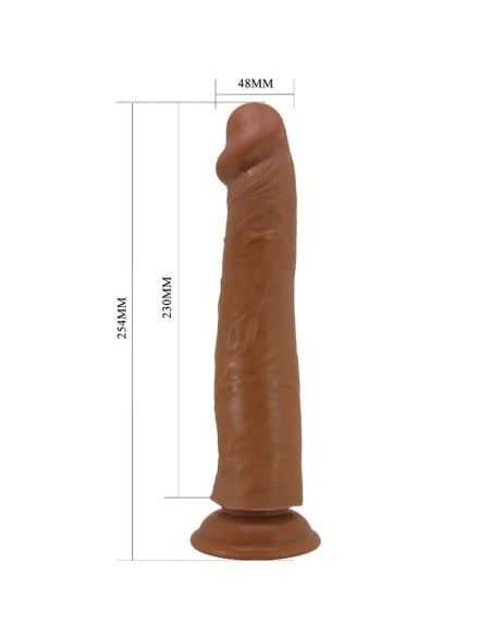 PRETTY LOVE – „SHARIFE“ REALISTINIS DILDO 25 CM RUDAS