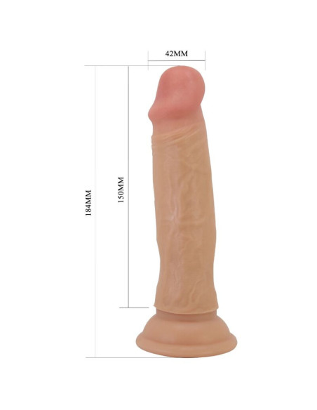 PRETTY LOVE “ – realistiškas 18 cm kūno formos dildo Quentin