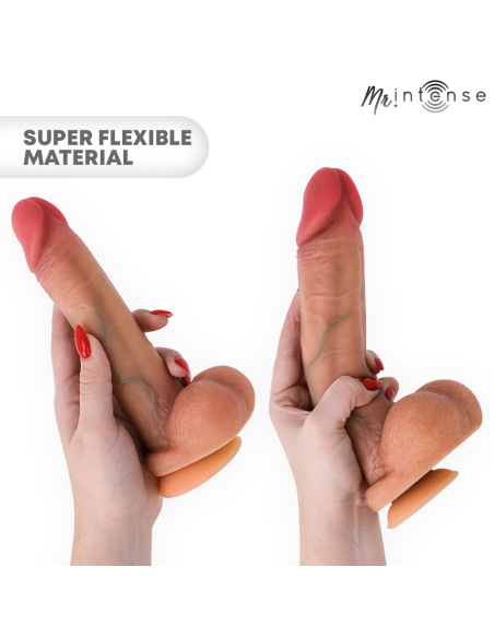 MR INTENSE - GARY M ULTRA-REALISTIC SILICONE COCK WITH TESTICLES 20 CM -Ø- 4.2 CM