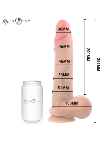 MR INTENSE - GARY XL ULTRA-REALISTIC SILICONE COCK WITH TESTICLES 25.5 CM -Ø- 5.1 CM