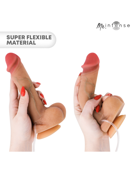 MR INTENSE - DANNY ULTRA-REALISTIC SQUIRTING COCK WITH TESTICLES 20.5 CM -Ø- 4 CM