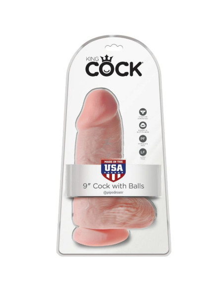 KING COCK - REALISTINIS PENIO PUTLUS 23 CM