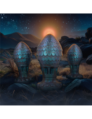 EPIC - VRAKOS DRAGON EGG analinis kamštis, M dydis