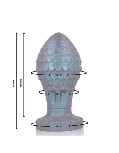 EPIC - VRAKOS DRAGON EGG analinis kamštis, M dydis