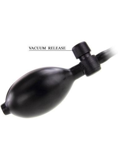 PRETTY LOVE - INFLATABLE ANAL PLUG BLACK