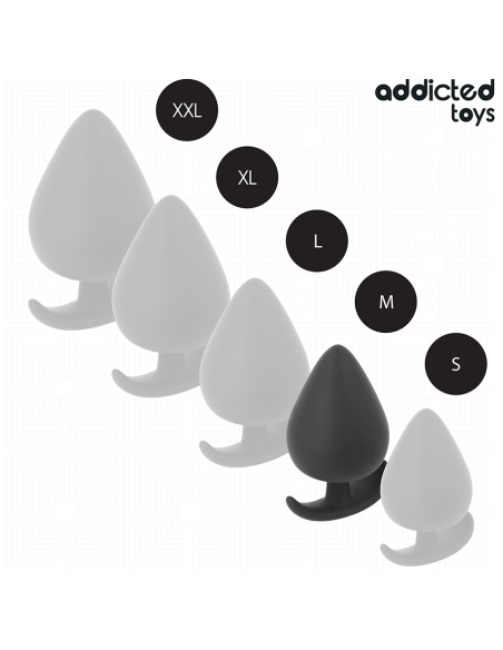 ADDICTED TOYS - SILIKONINIS ANALINIS KAIŠTIS M DYDIS 6,6 CM