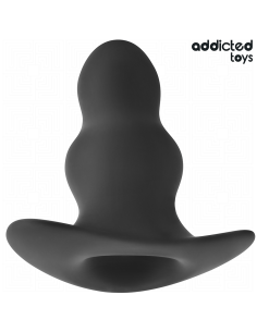 ADDICTED TOYS - HOLLOW ANAL PLUG SILICONE SIZE M 9.6 CM 2