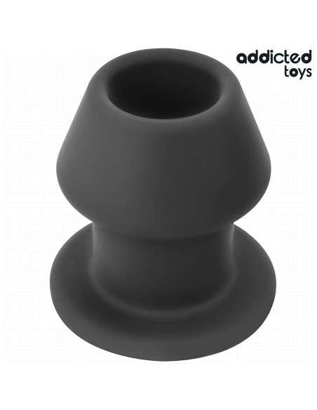 ADDICTED TOYS - EXTREME HOLLOW ANAL PLUG SILICONE SIZE L 10.4 CM