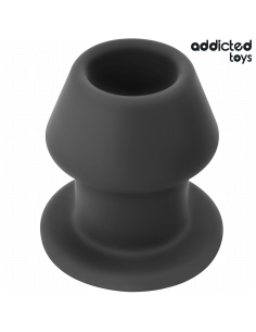 ADDICTED TOYS - YPATINGAI TUŠČIABUČIAS SILIKONINIS ANALINIS KAIŠTIS, M DYDIS, 8,7 CM 2