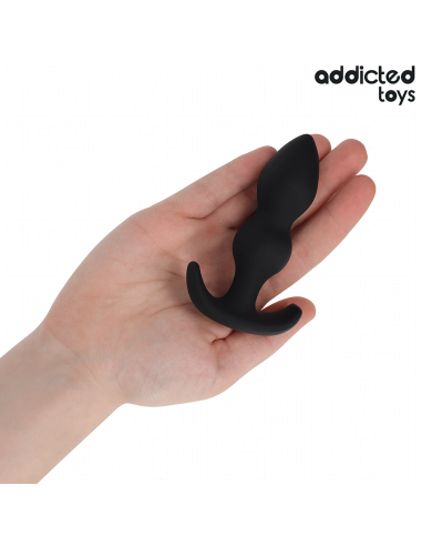 ADDICTED TOYS - SILIKONINIS ANALINIS KAIŠTIS, S DYDIS, 10,3 CM