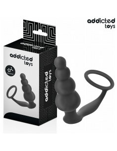 ADDICTED TOYS - ANAL PLUG WITH RING SILICONE MODEL 5 2