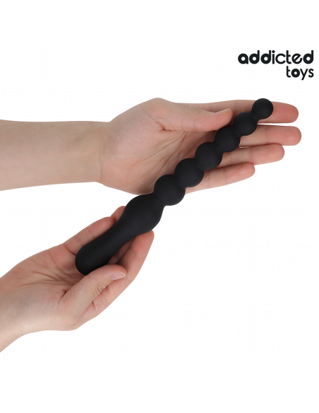 ADDICTED TOYS - DOUBLE ANAL MASSAGER SILICONE 24 CM