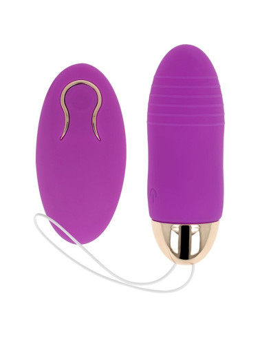 OHMAMA - REMOTE CONTROL VIBRATING EGG 10 SPEEDS PURPLE