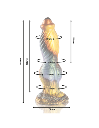 EPIC - PHOENIX DILDO MALONUMŲ ATGIMIMAS ĮKRAUNAMASIS NUOTOLINIO VALDYMO PULTELIS