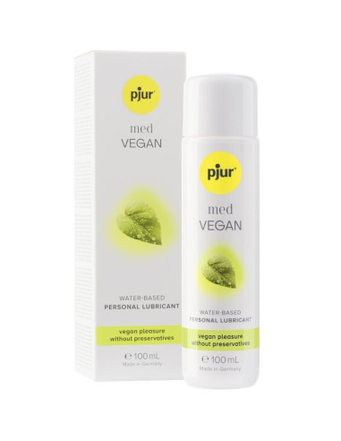 PJUR - MED VEGAN GLIDE vandens pagrindo lubrikantas 100 ml