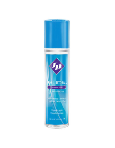 ID GLIDE - VANDENS PAGRINDU PAGAMINTAS LUBRIKAS ID 500 ML