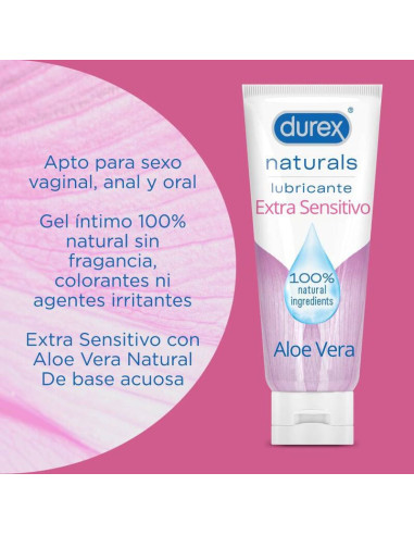 DUREX - NATURALS EXTRA SENSITIVE LUBRIKANTAS 100 ML