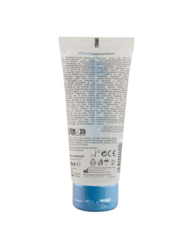 HOT - SUPERGLIDE LIQUID PLEASURE VANDENS PAGRINDU PAGAMINTAS LUBRIKANTAS 100 ML