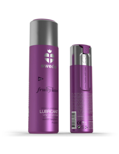 SWEDE - FRUITY LOVE lubrikantas su avietėmis ir rabarbarais 50 ml