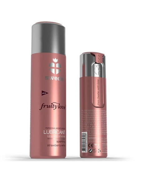 SWEDE - FRUITY LOVE LUBRICANT SPARKLING STRAWBERRY WINE 100 ML