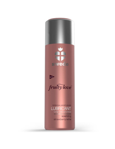 SWEDE - FRUITY LOVE LUBRICANT SPARKLING STRAWBERRY WINE 100 ML