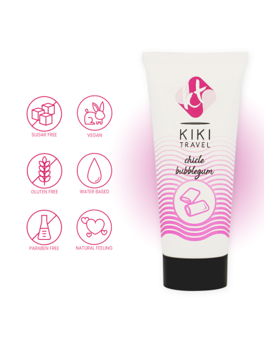 KIKÍ TRAVEL - Kramtomosios gumos lubrikantas 50 ml